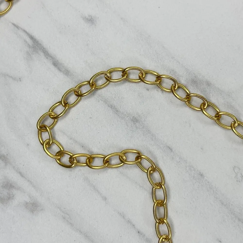 Western Concho Gold Chain Belt One Size (OS) ✨